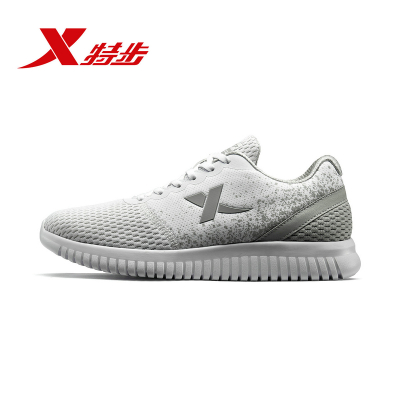 特步正品男子运动跑步鞋秋季新款时尚休闲轻便减震984419119252