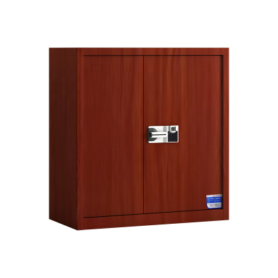 鑫星奈 XXN40615028 单节保密柜矮柜保险柜档案资料柜 红木纹单节智能指纹密码锁