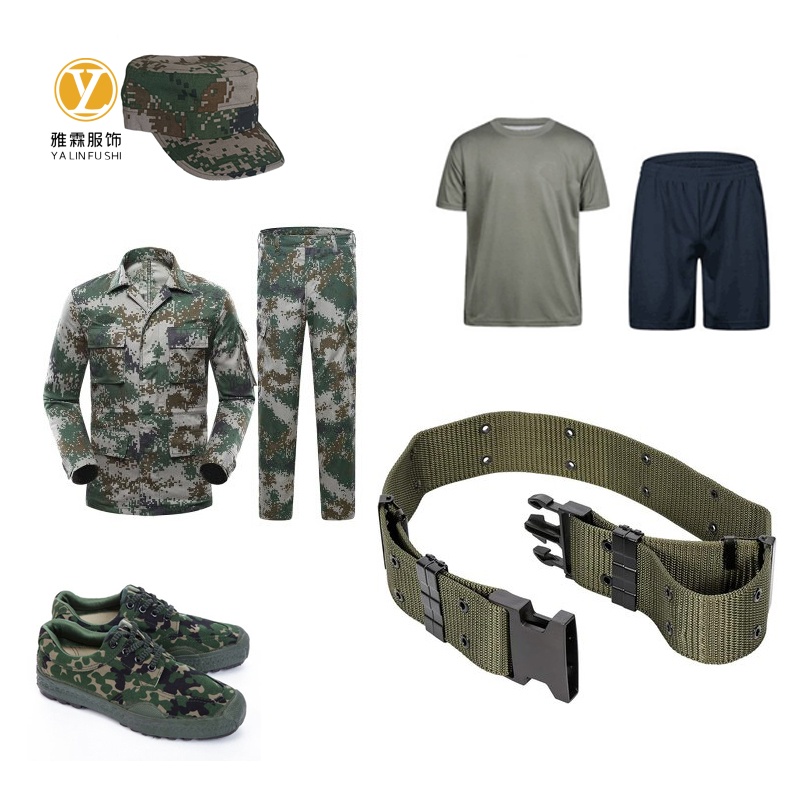 雅霖服 迷彩训练套装YLF145 7件套 套