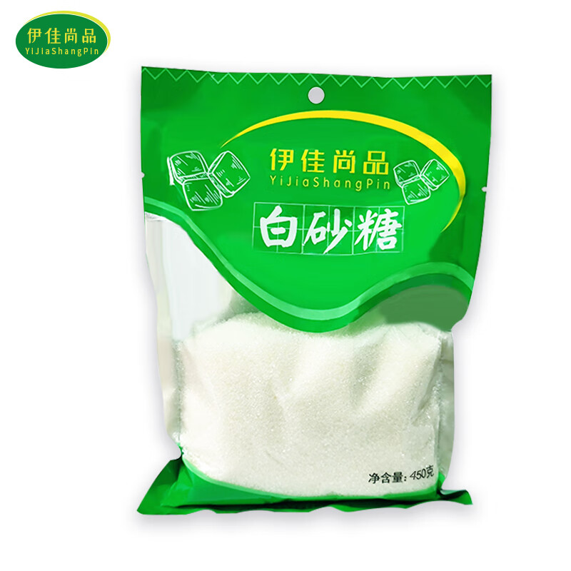 伊佳尚品 白砂糖 450g/袋