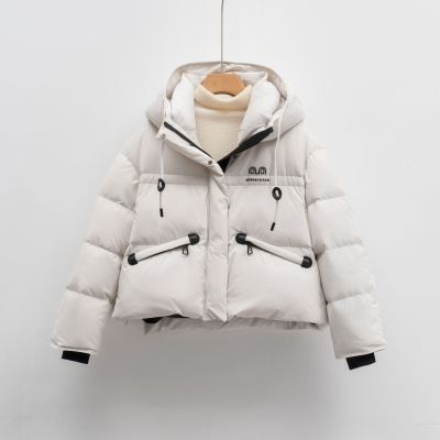 90绒新国标羽绒服女简约加厚冬季短款鸭绒新款羽绒服_114