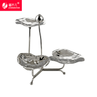 [疆不凡]点心甜品蛋糕架 三头荷花盘架