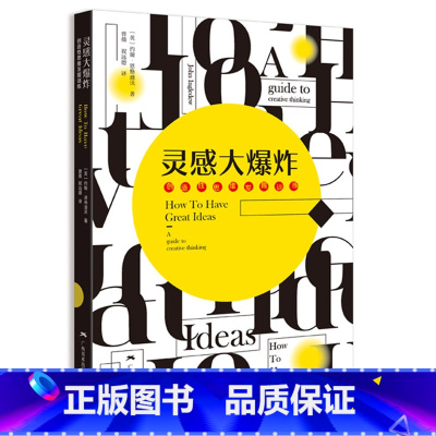 [正版]灵感大爆炸/创造性思维发掘训练 名家解读50多种设计创意/设计灵感 初学者广告设计/工业设计/产品设计/平面设