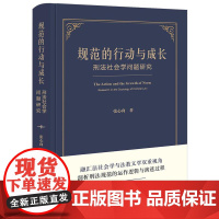 规范的行动与成长:刑法社会学问题研究 张心向著 法律出版社