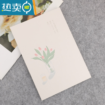 敬平可折叠便携镜子随身镜学生小清新梳妆镜化妆镜宿舍不发光梳头镜便携式用镜 卡其色 郁金香