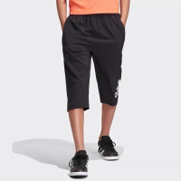 ADIDAS阿迪达斯中裤运动休闲舒适儿童七分裤DV1387 D