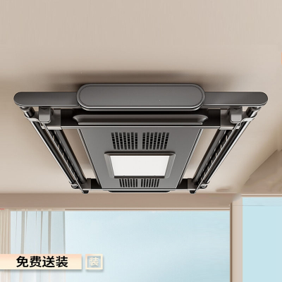  卡贝(cobbe)电动晾衣架智能烘干遥控升降家用阳台晒衣架全自动凉晾衣杆机