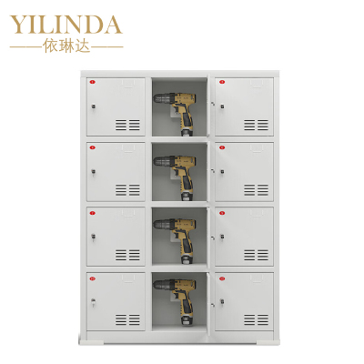 依琳达 12门工具充电柜 850*350*1155mm 台