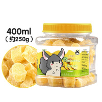 宠物专用凤梨菠萝干400ml仓鼠兔子龙猫荷兰猪豚鼠零食饲料