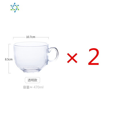 燕麦片早餐水杯子创意个性带盖勺牛奶马克ins家用大容量玻璃杯女三维工匠马克杯