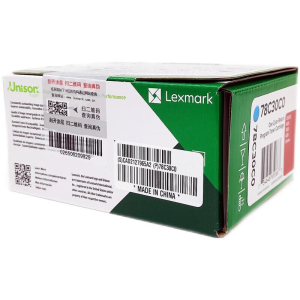 利盟(Lexmark)78C30K0/C0/M0/Y0 碳粉盒