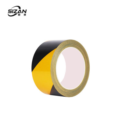 斯赞 安全保护 警示胶带(黑黄/红白) 10cm*30m 卷