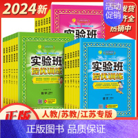 语数英三册[江苏版] 六年级下 [正版]2024实验班提优训练语文数学英语人教苏教译林江苏版小学 生一1二2三3四4五5