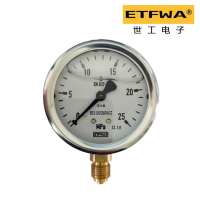 ETFWA 油压耐震压力表 0-25MPa 块