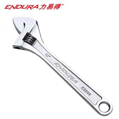 力易得(ENDURA)12英寸重型铬钒钢活扳手 带刻度 E2034 1把(货期3-5天)
