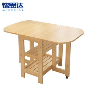 铭思达折叠餐桌120*75cm张