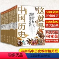 [正版]礼盒装 少年读中国历史 全套10册 这就是中国历史 何孝荣8-15岁初中小学生课外阅读历史读物书籍上下五千年写