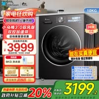 小天鹅(LittleSwan)滚筒洗衣机全自动家用[小乌梅3.0SE版 TG10VE40SE]以旧换新 10公斤一级能效