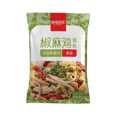 150g*3袋-新疆椒麻鸡调料汁口水鸡速食方便凉拌包家用笑新疆特产厨新疆椒麻鸡150g*3袋