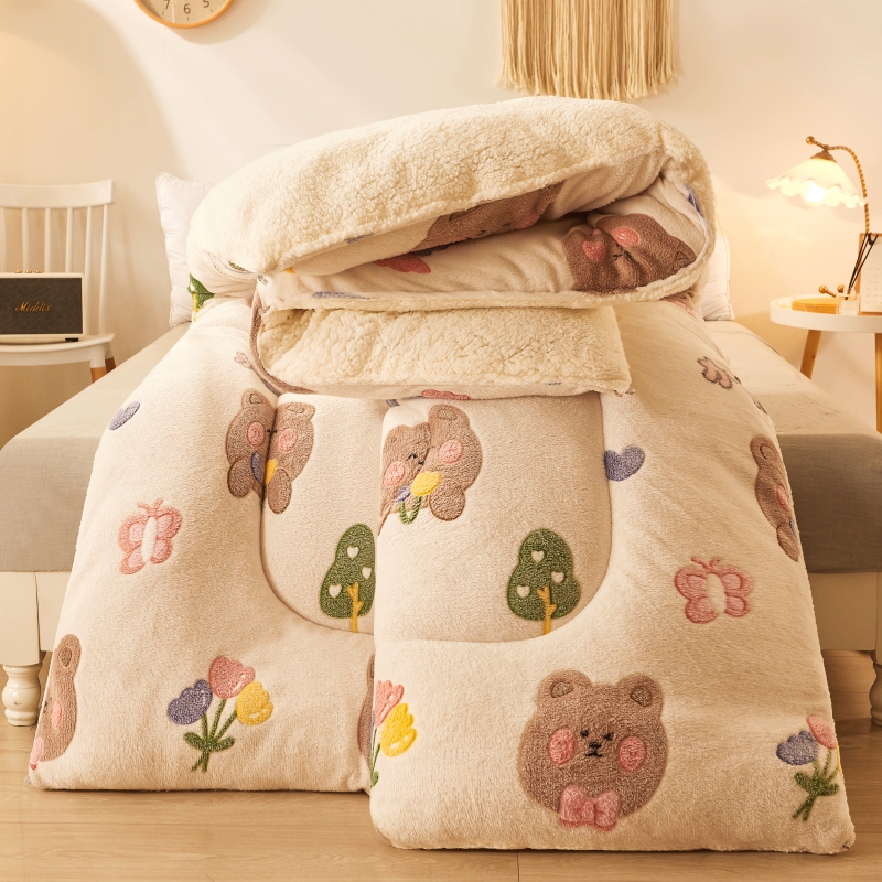 双面夹棉毛毯6斤150*200cm