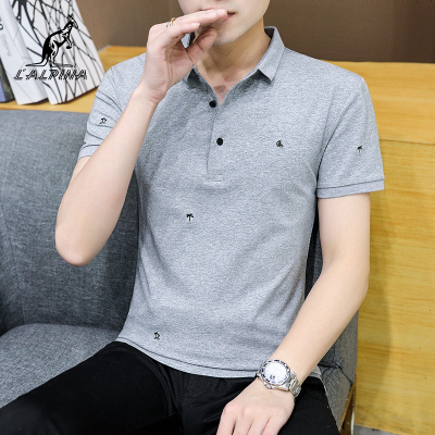 阿尔皮纳袋鼠(L'ALPINA)男士Polo衫时尚单品男士夏季潮流休闲商务经典百搭舒适短袖