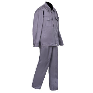 盾之源 工作服 灰蓝黄三色 各尺码 套 (175灰色)