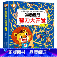 5~6岁左右脑[单册] [正版]全脑开发700题2-3岁幼儿思维逻辑训练书儿童益智早教书幼儿园小班中大班宝宝左右脑智力大