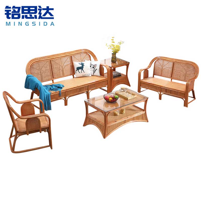 铭思达藤木沙发组合2套