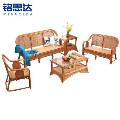 铭思达藤木沙发组合2套