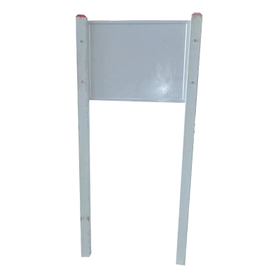 锲衡 双立柱SMC警示牌 600mm*1000mm*1500mm 套