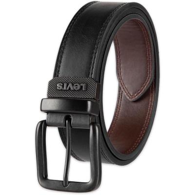  李维斯(LEVI'S)牛仔双面可反转休闲日常通用男士腰带高品质耐用设计