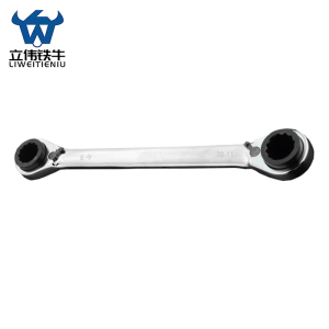 立伟铁牛四用双向棘轮扳手8-9-10-11mm/把