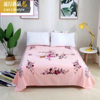 棉床单单件双人1.8米床单人1.5m学生宿舍1.2米棉加厚老粗布 三维工匠