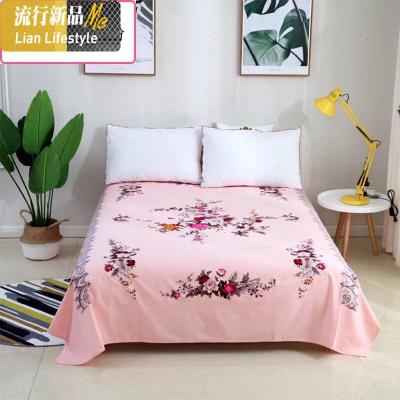 棉床单单件双人1.8米床单人1.5m学生宿舍1.2米棉加厚老粗布 三维工匠