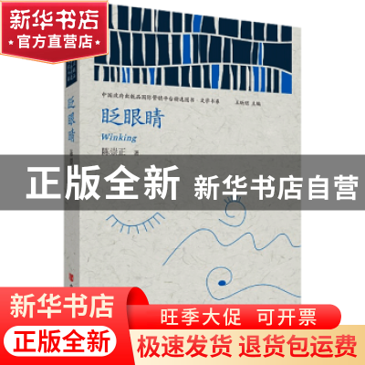 正版 眨眼睛/中国政府出版品国际营销平台精选图书文学书系 陈崇