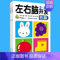 [正版]儿童益智游戏书籍 0-3周岁宝宝左脑右脑智力开发早教图书亲子游戏读物适合两到三岁看的启蒙认知图画书小婴孩2~3岁