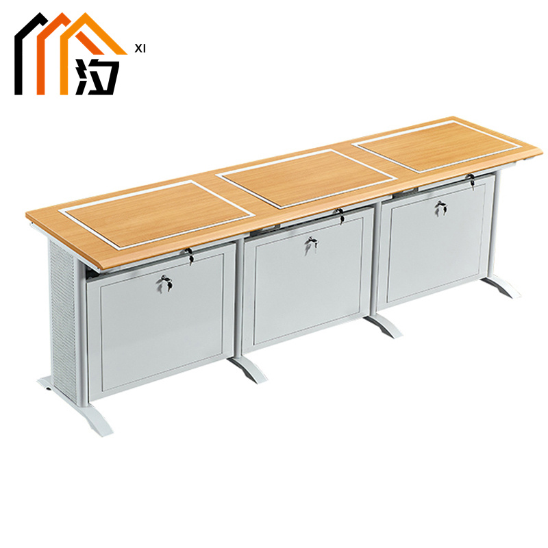 汐 翻转电脑桌 三人张