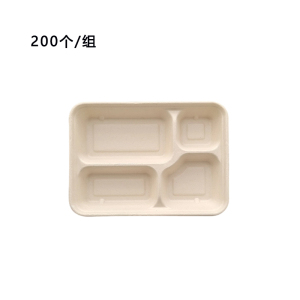 梵澜狸 一次性饭盒TT14 200个/组