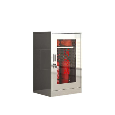 风雷动304不锈钢应急物资柜消防救援器材箱防护用品柜室外微型消防站高800*宽500*深250(加厚201材质)