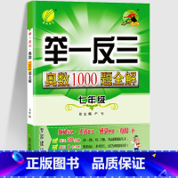 [单册]举一反三 奥数1000题全解 九年级/初中三年级 [正版]2024新 举一反三奥数1000题全解初中7国一数学思
