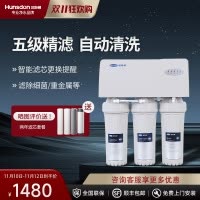 汉斯顿/Hunsdon厨下式净水器家用自来水过滤器高效反渗透RO直饮净水机02纯水机