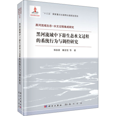 黑河流域中下游生态水文过程的系统行为与调控研究