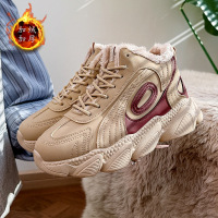 雪地靴女新款冬季百搭加绒加厚保暖短筒棉鞋休闲老爹鞋