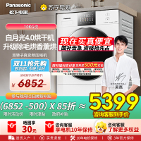 松下白月光4.0同款烘干机官方新品家用除菌除毛热泵变频干衣机NH-N531TR
