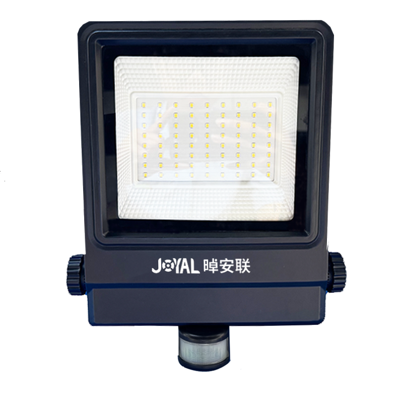 晫安联 ZX6101B-50 100-277V 50W IP66 LED 智能泛光灯 (计价单位:台)黑色