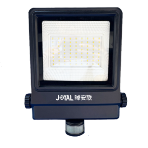 晫安联 ZX6101B-50 100-277V 50W IP66 LED 智能泛光灯 (计价单位:台)黑色