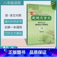 语文 [正版]走进文言文 八年级8年级 初中文言文课外阅读与训练精选 杨振中 初二语文课外文言文阅读教辅 上海远东出版社