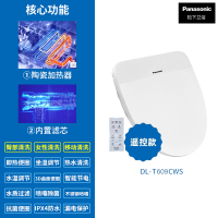 松下(panasonic) 智能马桶盖 抗菌智能坐便盖板洁身器电子座便盖多模式清洗 遥控