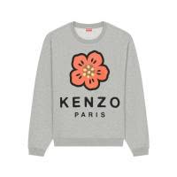 高田贤三(Kenzo)纯棉徽标套头卫衣长袖运动衫男女同款休闲百搭圆