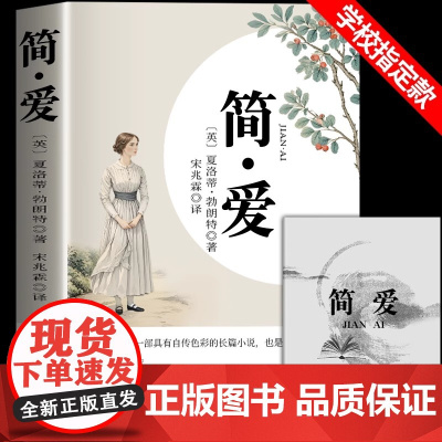 简爱九年级必读正版水浒传和儒林外史名著吴敬梓原著完整版初三上册下册的课外书初中课外阅读书籍9上下人教版语文书目白话文外传